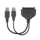 SATA Extension Cable Hard Drive Adapter Converter USB 3.0 to 2.5 High Q YSY