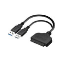 SATA Extension Cable Hard Drive Adapter Converter USB 3.0 to 2.5 High Q YSY
