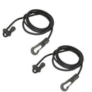 2 pcs  Kayak Canoe Rafting Fishing Rod Oars Elastic  Lanyard Paddle Leas WDZ