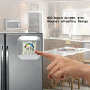 Clock Indoor Temperature Humidity Meter Comfort Index Display Touch Scre OGC
