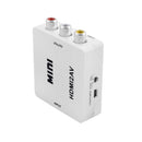 Mini Composite 1080P HDMI to RCA Audio Video CVBS AV Converter For HD  MLT