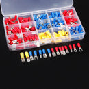 280Pcs  Insulated Piggy Back Splice Crimp Electrical Terminal Block Set  WNY