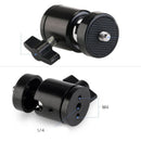 For Photography Camera Ballhead Tripod Heads Mini Ball Head Lock Adapt PCI