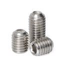 M3 M4 M5 M6 M8 Stainless Hex Hexagon Socket Set Screw Headless Concave E ZAD