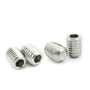 M3 M4 M5 M6 M8 Stainless Hex Hexagon Socket Set Screw Headless Concave E ZAD
