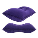 Self Inflatable Pillow Non-slip Square-type Lumbar Pillow Travel Camp Outdoor