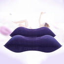 Self Inflatable Pillow Non-slip Square-type Lumbar Pillow Travel Camp Outdoor
