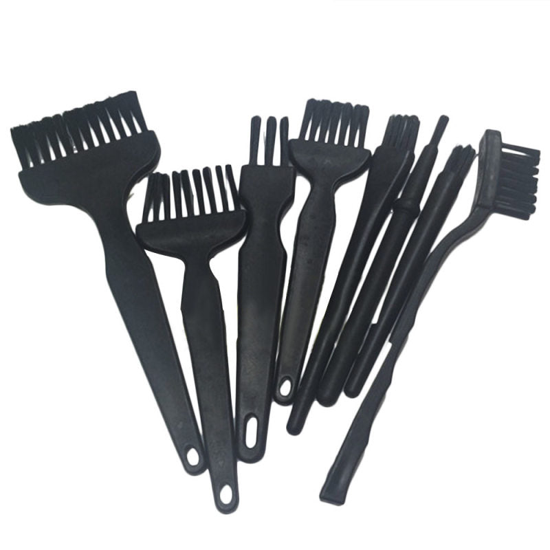 8x Plastic Handle Anti Static Brushes Cleaning Maintenance Keyboard Bru SEW