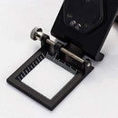 Double 10X Zinc Alloy Ruler Folding Scale Magnifier Cloth Magnify Glass ZWG