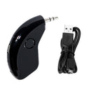 3.55mm AUX Car ABS Bluetooth Receiver Speaker Stereo Audio Adapter for M OLZ