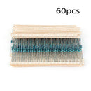 Useful 600pcs/set 30value 1/4W Metal Film Resistor Assortment  JAJ