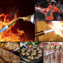 Outdoor Camping Copper Fire Spray High Temperature Barbecue Flamethrower