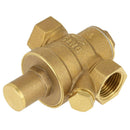 1Pcs Adjustable Brass Water Pressure Reducing Valve Regulator Reducer 1/2 VFI