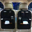 1x Durable Car Seat Felt Back Bag Organizer  Storage Holder Multi-Pock GAJ