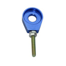 2x 12mm Blue Chain Adjuster Tensioner Block for Dirt Bike Motorcycle Quad ATV gf