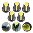 100PCS 6mm Switch Potentiometer AG2 Plastic Knob Cap Plum Handle FO Amp WWA IDG