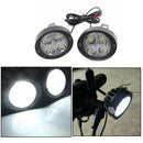 Electric Car Motorcycle Outdoor Headlight Aluminum Alloy + LED Light Usef AXA