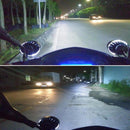 Electric Car Motorcycle Outdoor Headlight Aluminum Alloy + LED Light Usef AXA