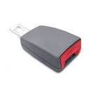 2x Safety Comfort Seatbelt Extender Extension Car Seat Lap Belt Buckle Gray g
