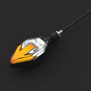 LED Two-color Motorcycle Arrow Turn To Lighting Driving Turn Signal Lamp RYH