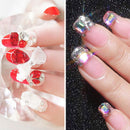 10 Sheets/100x Jelly Double Sided Tape for False Nail Tips Adhesive Tab sdf TTT