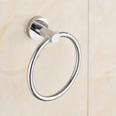 Wall Mounted Towel Rack Bathroom Hotel Rail Holder Storage Shelf Stainle XVZ