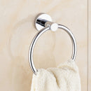 Wall Mounted Towel Rack Bathroom Hotel Rail Holder Storage Shelf Stainle XVZ