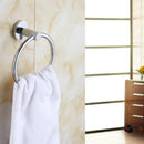 Wall Mounted Towel Rack Bathroom Hotel Rail Holder Storage Shelf Stainle XVZ