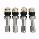 8 pcs TR48E Bolt-in Auto Car Tubeless Wheel Tire Valve Stems Dust Caps A AVT