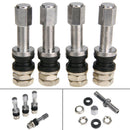 8 pcs TR48E Bolt-in Auto Car Tubeless Wheel Tire Valve Stems Dust Caps A AVT