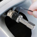 8 pcs TR48E Bolt-in Auto Car Tubeless Wheel Tire Valve Stems Dust Caps A AVT