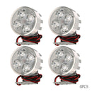 4PCS External High-Power Front Lamp Condensing 4-Bead Led Motorcycle Lamp NCW