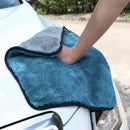 3x Multi-function Thick Plush Car Cleaning Drying Cloths Polish Towel sda WOZ