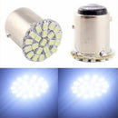 Cold White 1157 BAY15D 1206LED 22 SMD Car Tail Stop Brake Signal Light QAN EHD