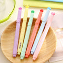 12pcs Marker Pens Soft writing Headed Fluorescent Pen Art Highlighter Draw EWT