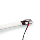 Universal Bright Amber LED Fork Lights Turn Signal Strip Lamps For Moto TUZ