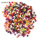 Lots 1000Pcs Mixed Round Czech Glass Seed Spacer Loose Beads Charm Finding 4mm