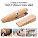 1x New Wood Ring Jewelers Holder Jewelry Making Benchwork Professional Hand Tool