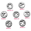 8pcs METRIC TAP WRENCH AND DIE SET m3-m12 Nut Bolt Alloy Metal Hand Utensil WYD
