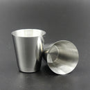 4Pcs Portable Stainless Steel Mini Cup Mug Drinking Coffee Beer Tumbler New Hot