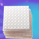 Silicone Rubber Feet Bumpons Clear Round Self Adhesive Anti Slip Circle 500 pcs