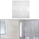 Transparent Shower Curtain 180*200cm EVA Waterproof Bathroom Home Bath Shower