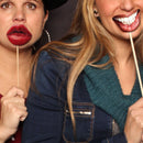 20x Funny Lips Mouth Wedding Photo Booth Party Reunion Decoration Self IIQ
