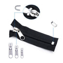 85pcs Replacement Zipper Repair Kit Easy Pull Metal Zipper Heads Install  QZP