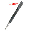6 Pcs Centre Punch Set 4" Length Drilling Metal Tools 1.5mm/2mm/3mm dfs