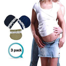 Three-piece Maternity Pregnancy Waistband Belt Extender Adjustable DLI