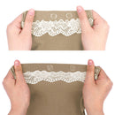 Three-piece Maternity Pregnancy Waistband Belt Extender Adjustable DLI