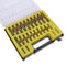 150x HSS Metric Drill Set Titanium Coated Twist Drill Metal Wood 0.4-3.2mm QMQ