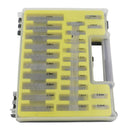 150x HSS Metric Drill Set Titanium Coated Twist Drill Metal Wood 0.4-3.2mm PJH