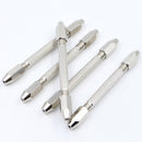 11Pcs Double Mouth Handheld Hand Drill Bit Pin Vice Chuck Twist Drill Bits Tool